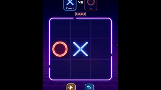 Весёлые крестики нолики, потому что я выиграл профика бота🤣🤣 смотреть онлайн