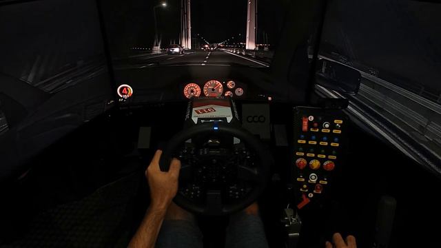 No Hesi TRAFFIC Server | GUNSHOT Evo IX POV | Fanatec DD1 Steering | смотреть онлайн