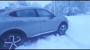 Haval F7X по снегу.Часть 2