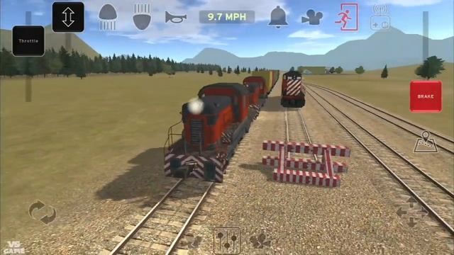 Central Yard Chaos Train and Rail Yard Simulator Android Gameplay смотреть онлайн