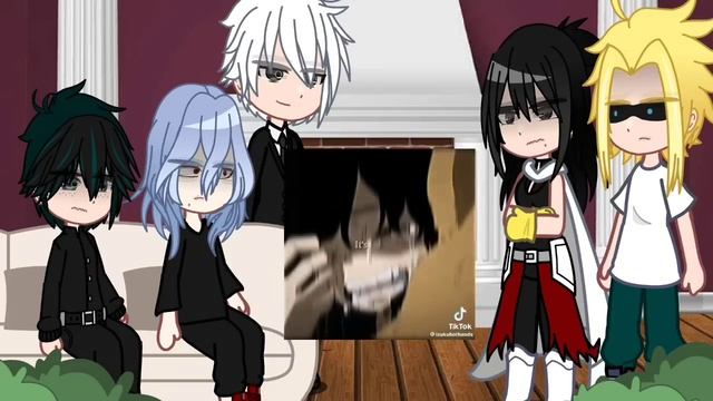 MHA Reacts to Deku and Shigaraki || MHA/BNHA || Gacha Reaction Video смотреть онлайн