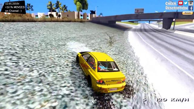 GTA San Andreas - Mitsubishi Evolution VIII PROSPEED EnRoMovies _REVIEW смотреть онлайн