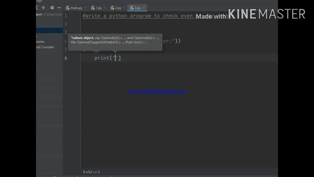 python program to check even or odd number смотреть онлайн