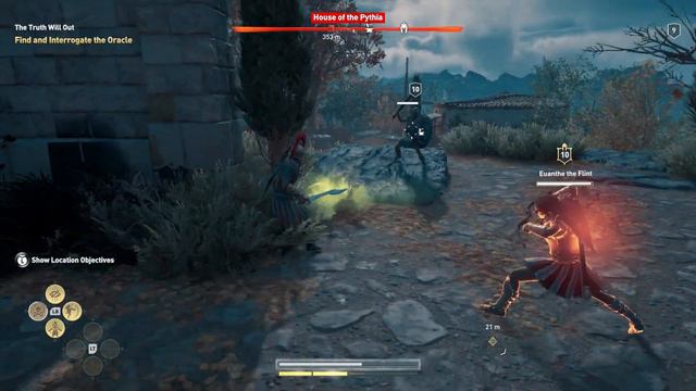 Assassin's Creed Odyssey Defeat House of the Pythia Oracle Guards with Unexpected Bear Ally смотреть онлайн