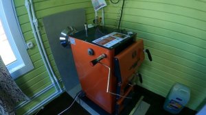 Как пользоваться твердотопливным отопительным котлом ТЕПЛОДАР Куппер на даче?