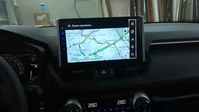 КРУГОВОЙ ОБЗОР Navipilot DROID9 Toyota RAV4 2019+