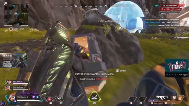 Тимспик NAVI APEX - BLAST Titans: Double Elimination смотреть онлайн