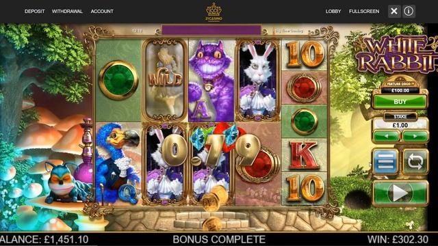 WHITE RABBIT - (£100/£200Buy Bonus) Profit after profit смотреть онлайн