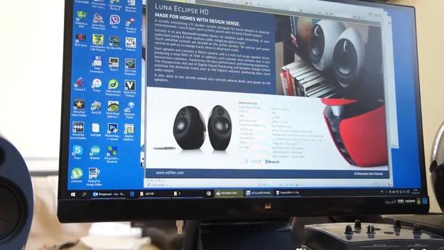 Обзор Edifier E25HD Luna Eclipse HD. Конструкция и особенности смотреть онлайн