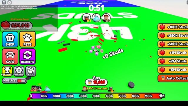 ПОЛУЧИЛ КРУТЫХ ПЕТОВ И ОЧЕНЬ БЫСТРУЮ МАШИНУ НОВЫЙ КОД В ROBLOX Car Race смотреть онлайн