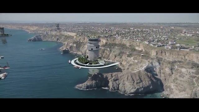 #SKY WAY! Маршрут Балаклава - Севастополь (визуализация) смотреть онлайн