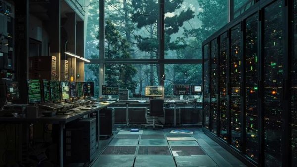 Secret Data Center 3 [ALONE] Dark Ambient Focus Music