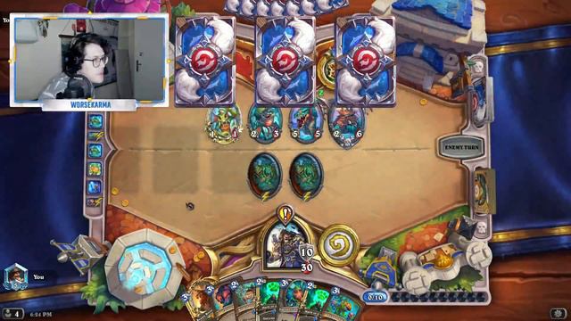 Guff is still Tough - Naga Quest Druid - Hearthstone смотреть онлайн
