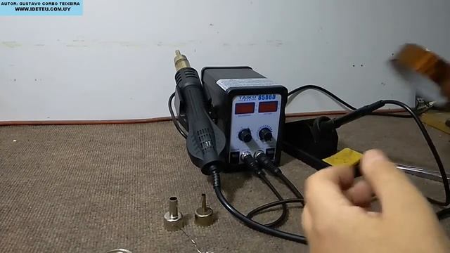 COMO FUNCIONA LA PISTOLA DE CALOR Y ACCESORIOS смотреть онлайн