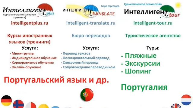 Скорейшего выздоровления! Фразы на португальском языке. Португальский язык