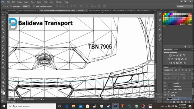 Tuturial Cara Buat Livery HD Mengunakan Adobe PhotoShop CS6 смотреть онлайн