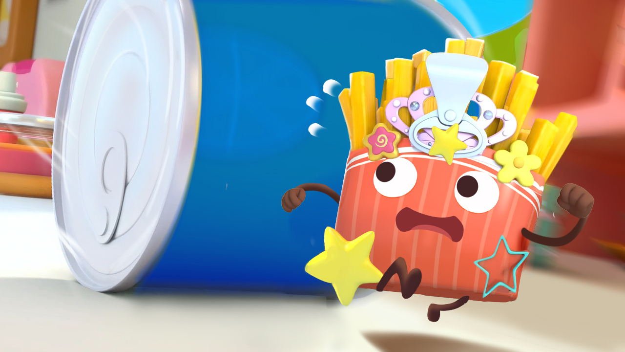 Суперспособности картофельных фришек | Новый мультик для детей | BabyBus смотреть онлайн