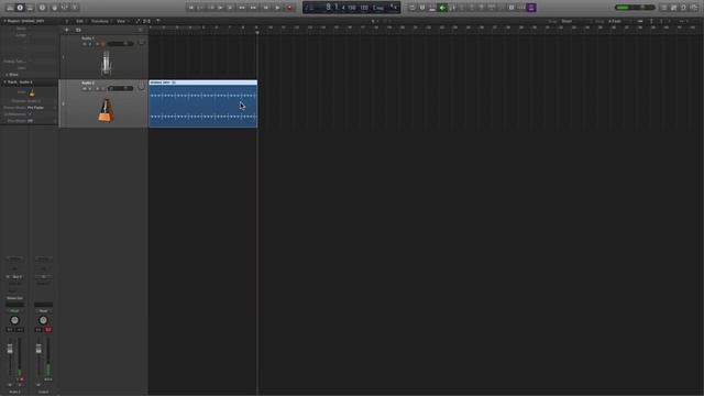 Logic Pro X tutorial: Recording a Visual Click Track смотреть онлайн