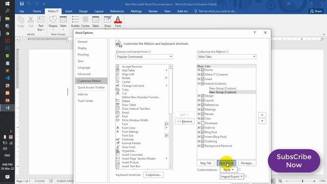 Microsoft Word Advanced Tool || Cuntom Menu Crat смотреть онлайн