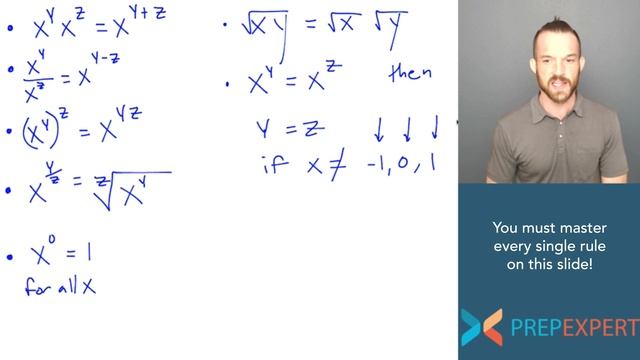 How To Solve Exponent Rule Questions | Math Tips For The SAT & ACT | 2020 SAT & ACT Strategies смотреть онлайн