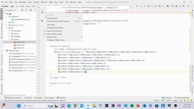 Android Studio Snake Game Tutorial | Part - 6 | Apple Function | Using Kotlin смотреть онлайн