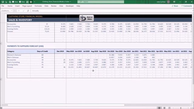 Clothing Store Financial Model | Feasibility Study for your Clothing Store in Excel! смотреть онлайн