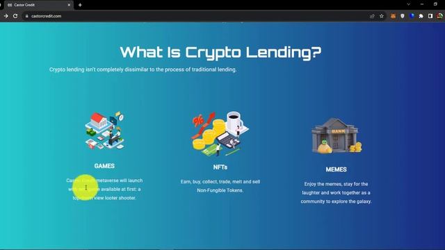 Castro Credit Earn Real Cryptocurrency With Castor Credit Staking Account смотреть онлайн
