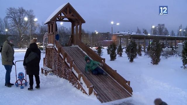 Череповец продолжают украшать к Новому году смотреть онлайн