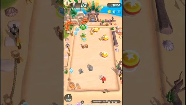 Прохождение игры Angry Birds Action 1# смотреть онлайн