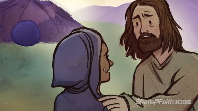 Jesus Raises Lazarus From The Dead: Preschool Bible Story - John 11:1-44 | Sharefaithkids.com