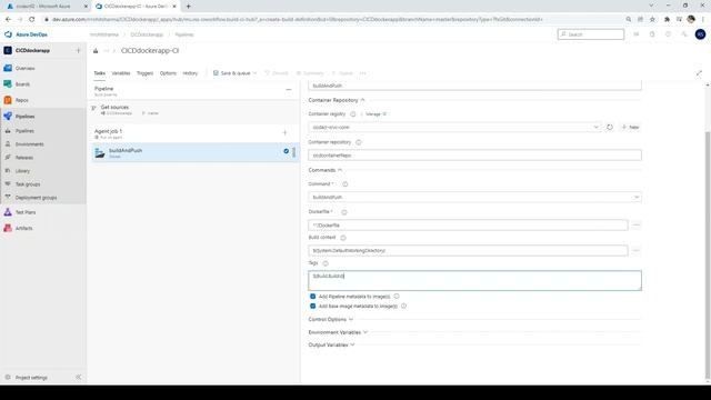 CI/CD Docker Application to the Azure Web Apps via Azure Container Registries | Azure DevOps смотреть онлайн