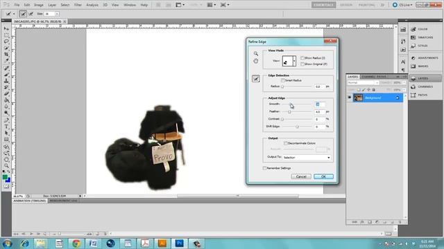 How to use Photoshop's Quick Selection Tool and saving selections смотреть онлайн