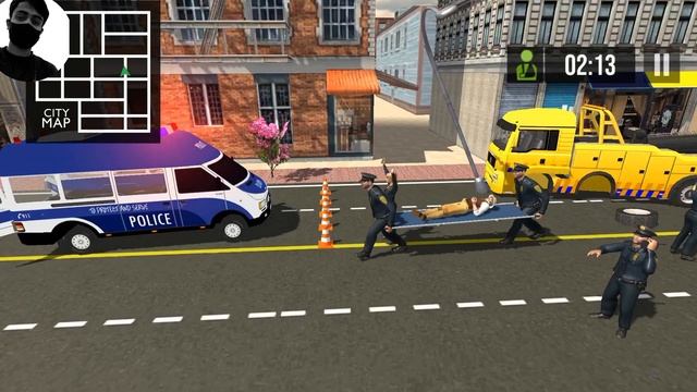 Police Ambulance Driving Game || City Ambulance ? Emergency Rescue simulator#1 смотреть онлайн