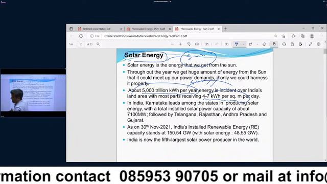 Renewable Energy - Science and Tech Class | Science and Technology for UPSC | Yojna IAS - Live Clas смотреть онлайн