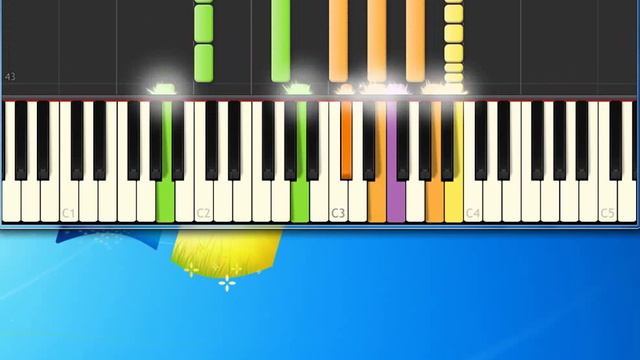 Crosby, Stills, Nash & Young Marakesh Express [Piano tutorial by Synthesia] смотреть онлайн