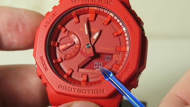 Обзор и настройка часов GA-2100-4A [5611] смотреть онлайн