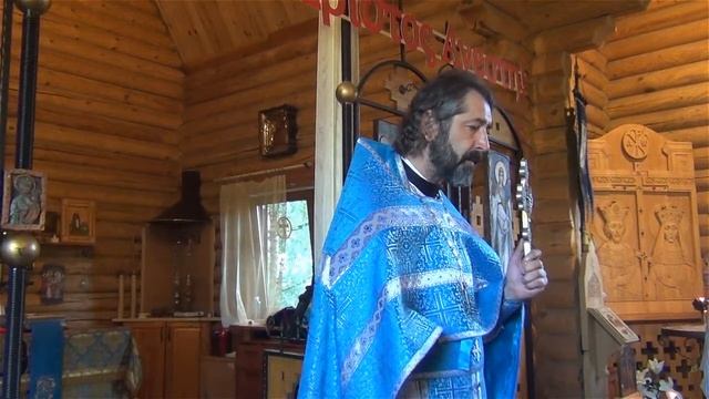 Проповедь настоятеля протоиерея Михаила в Праздник Успения Божией Матери 28.08.2019г . смотреть онлайн