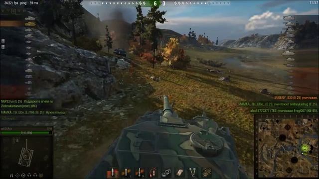 World of Tanks O-Ni Японский гигант нагибает ! смотреть онлайн