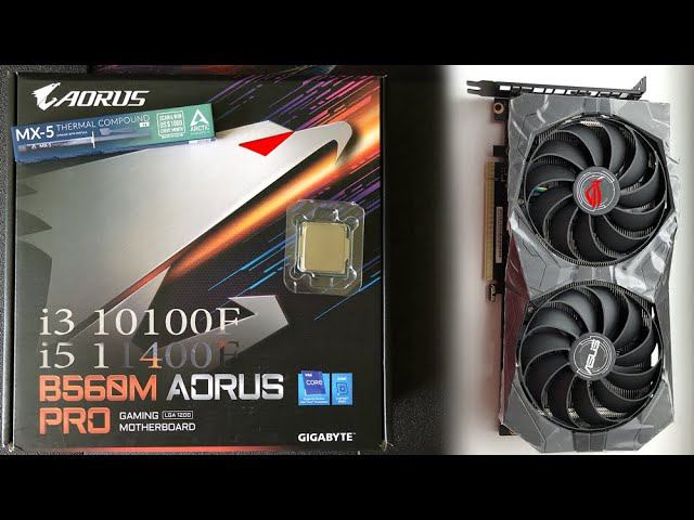 Замена материнской платы i5 11400F vs i3 10100F + GTX1650S + Gigabyte B560M AORUS PRO смотреть онлайн