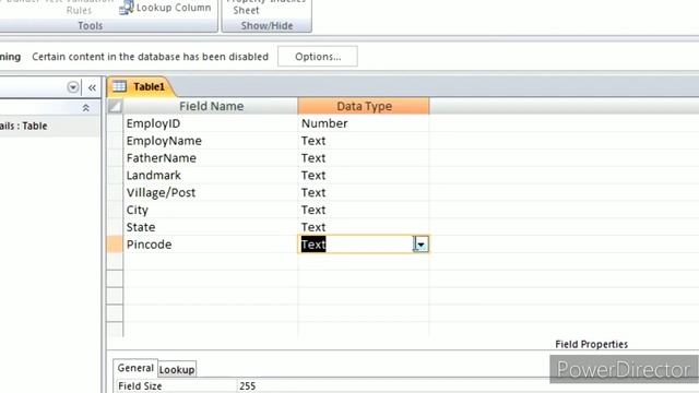 how to create primary Key and foreign key in access tables (తెలుగు ) смотреть онлайн