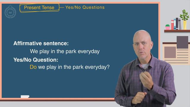 Grammar Lesson: PRESENT TENSE - YesNoQUESTIONS смотреть онлайн