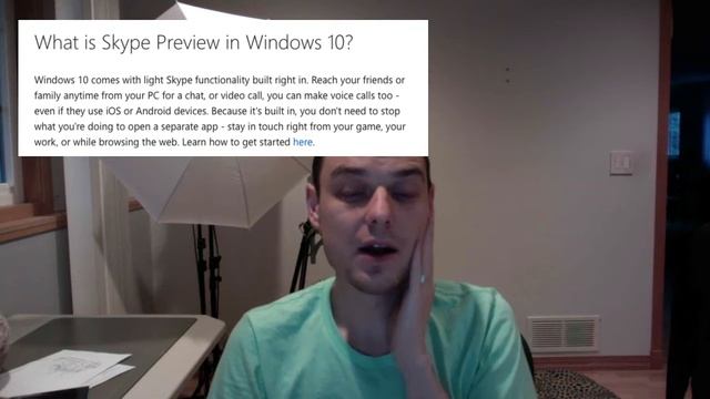 Windows 10 (Skype) First Impressions смотреть онлайн