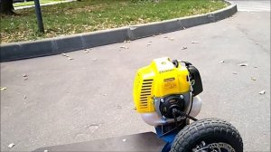 Самодельный мотосамокат