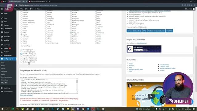 Como Traduzir Wordpress Automaticamente (GTranslate) смотреть онлайн