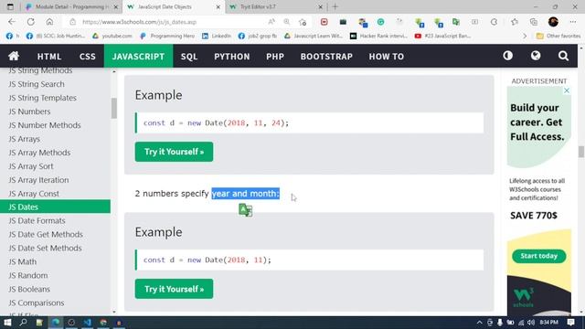 JavaScript Date Objects Easy To Learn || Episode 26 . смотреть онлайн