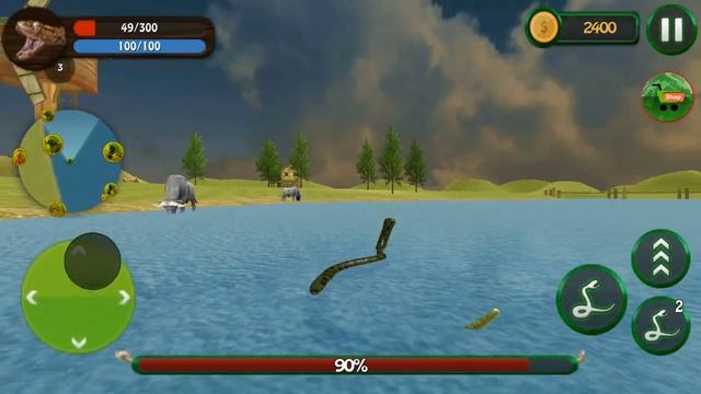 Angry Anaconda Snack Simulator - RPG Acton Game : Android gameplay смотреть онлайн