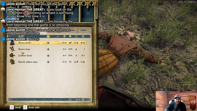 Kingdom Come Deliverance by Warhorse Studio's playthrough смотреть онлайн