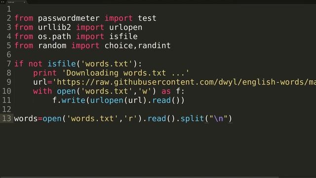 Easy Password Generator In Python смотреть онлайн