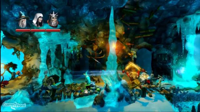 Trine 2 Cooperative Walkthrough - PT. 18 - Icewarden Keep Part 1 смотреть онлайн