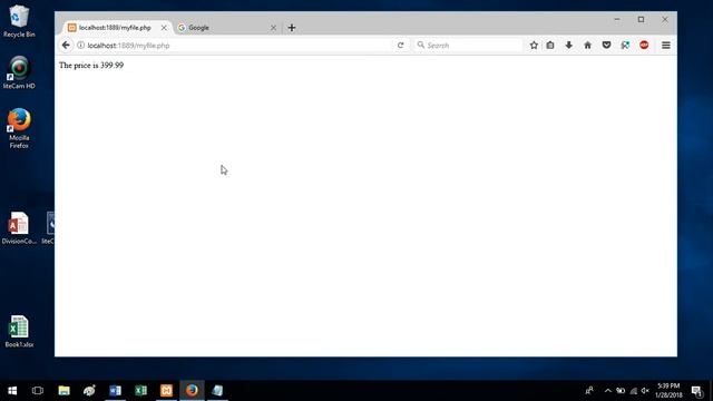 Intro to PHP Programming Part 3 - Printing Variables смотреть онлайн